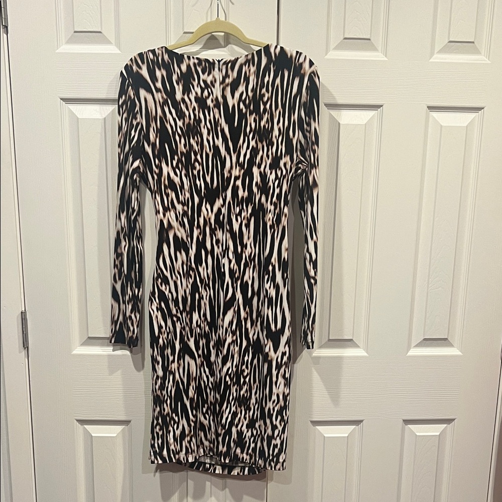 Calvin Klein animal print Patterned Dress - Picture 6 of 6